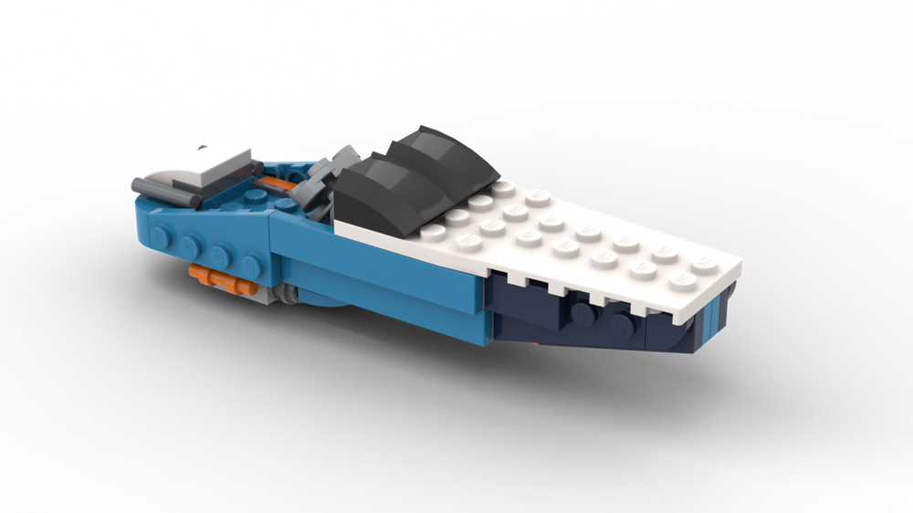 LEGO MOC 31099 SpeedBoat by ilyabuilder724 | Rebrickable - Build with LEGO