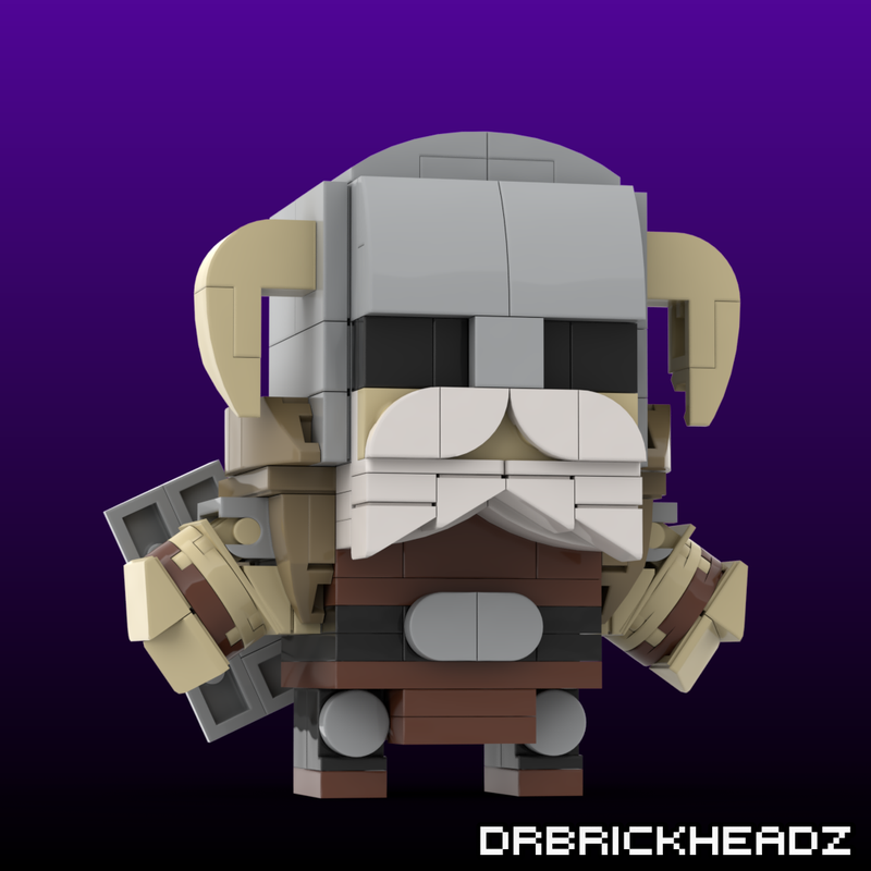 LEGO MOC Polar Knight (Shovel Knight) Brickheadz by DrBrickheadz ...
