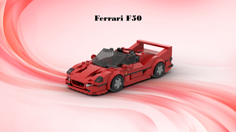 Dinoco Lightning McQueen - LEGO Speed Champions Style