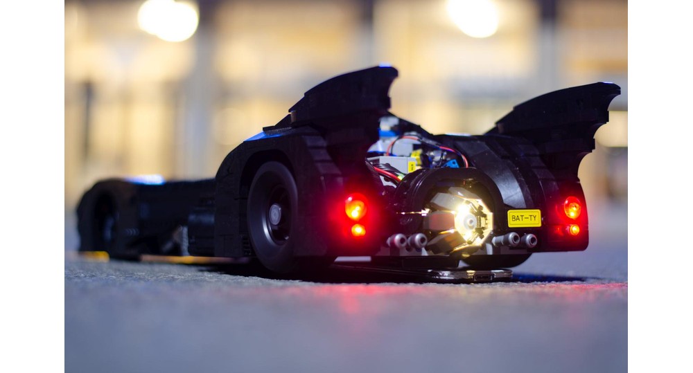 LEGO MOC Batmobile 1989 RC Motorization (LEGO 76139) ★ remote ...