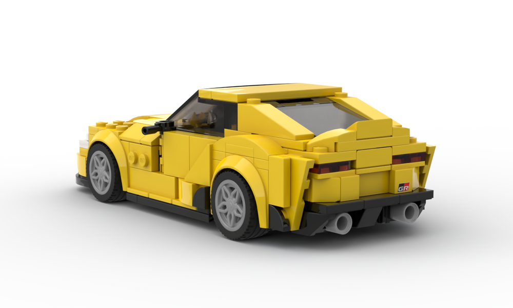 LEGO MOC Toyota GR Supra by Fakhri Argya | Rebrickable - Build