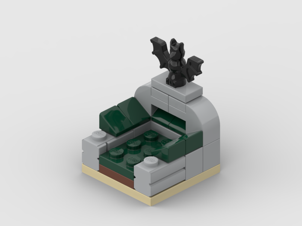 LEGO MOC 11930 Bat Chair by bgarms | Rebrickable - Build with LEGO