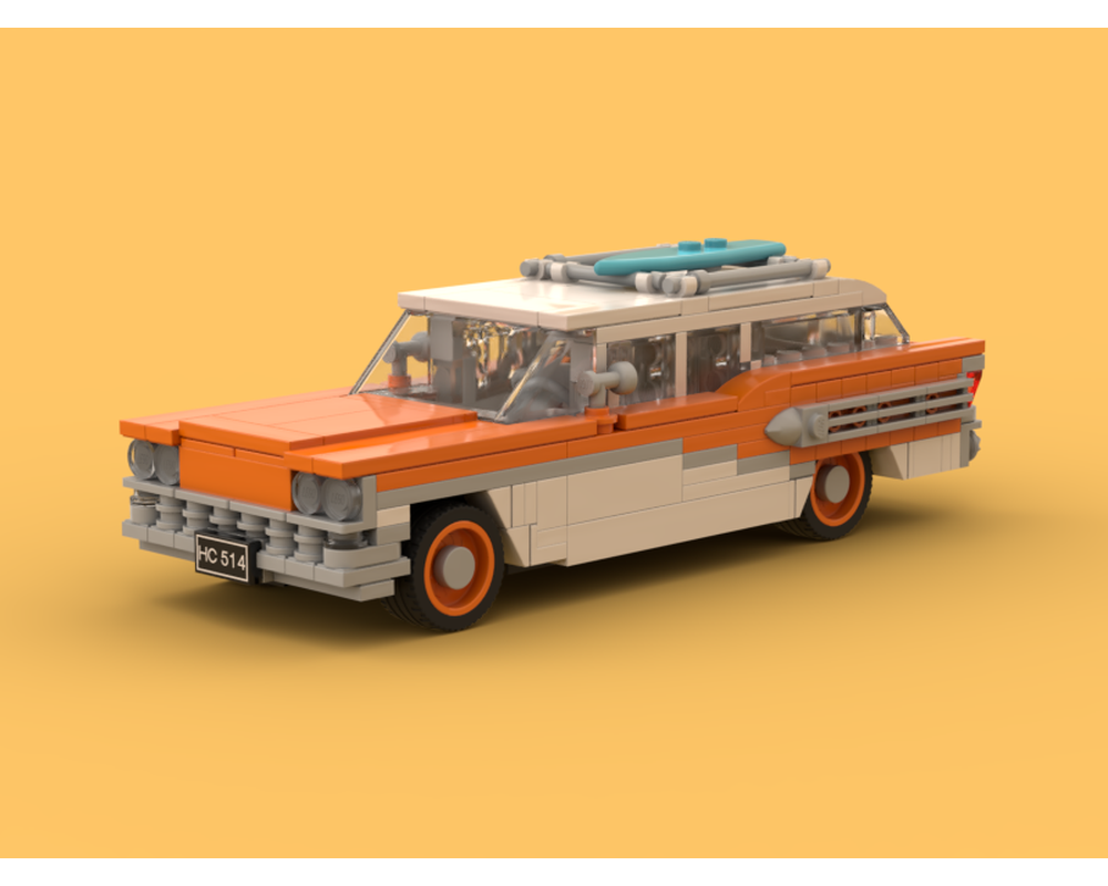 LEGO MOC 1958 Buick Century Caballero by brickhead_07 | Rebrickable ...