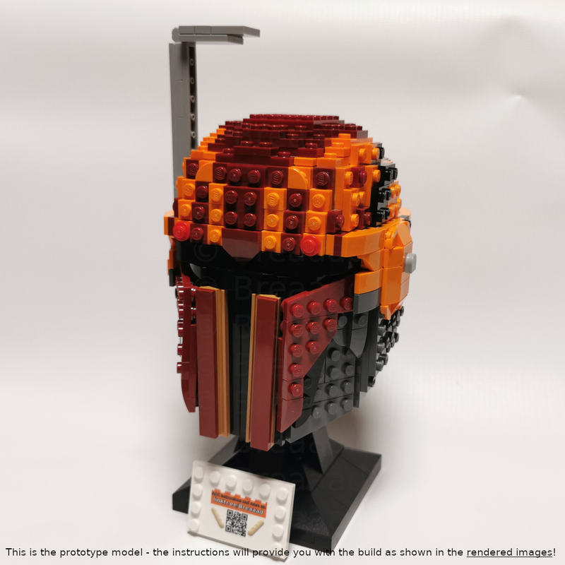 LEGO MOC Sabine Wren Helmet Collection by Breaaad Rebrickable Build with LEGO