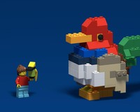 BYGGLEK Big Rooster