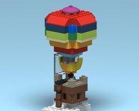 BYGGLEK Hot Air Balloon