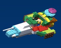 BYGGLEK Starfighter
