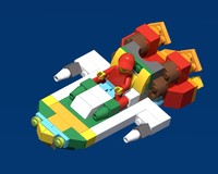 BYGGLEK Starfighter 2