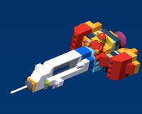 BYGGLEK Starfighter 3