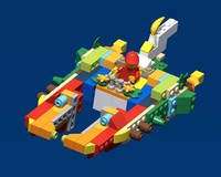 BYGGLEK Starfighter 5