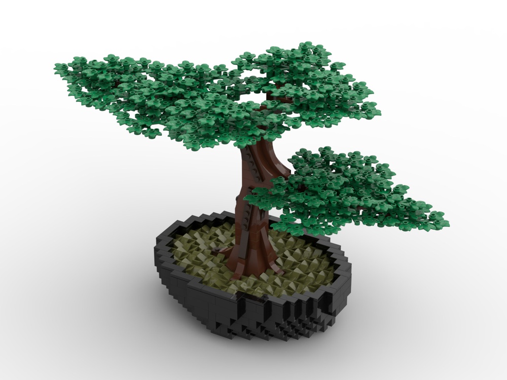LEGO MOC Bonsai Tree by Ben_Stephenson