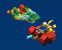 BYGGLEK Mini Starfighters