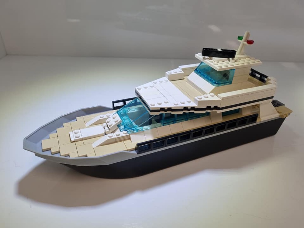 lego yacht moc instructions