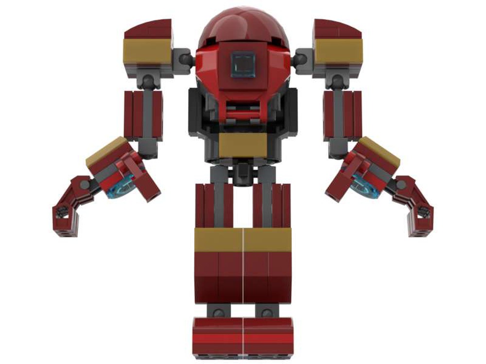 Lego Moc Iron Man Mech By Meregt 