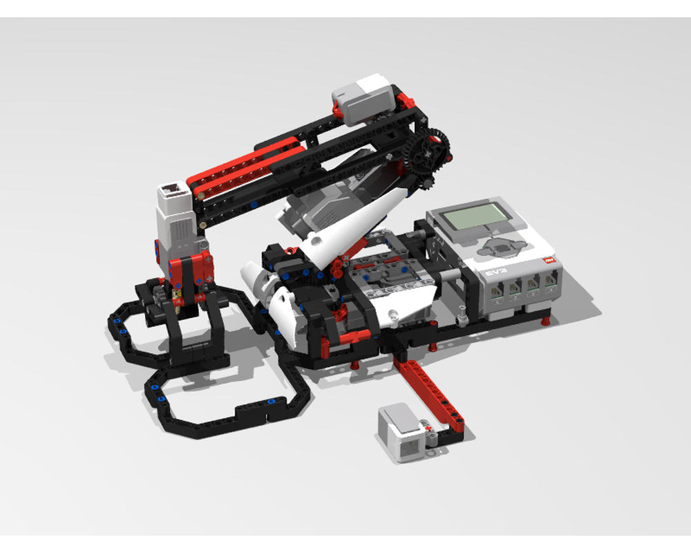 LEGO MOC Robot arm by Benoit72 Rebrickable Build with LEGO