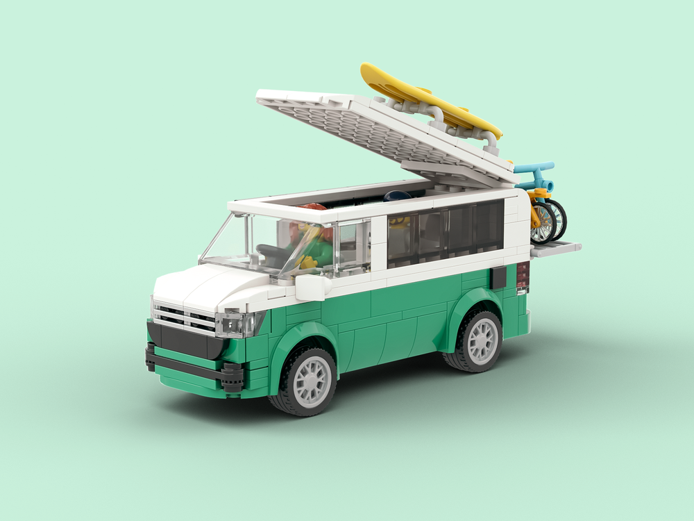 Pearly Infidelity ethnic LEGO MOC VW T6.1 California Ocean camper van by legocampervans |  Rebrickable - Build with LEGO