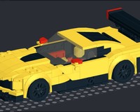 Corvette C7R - 8 Stud - REVISED!!!