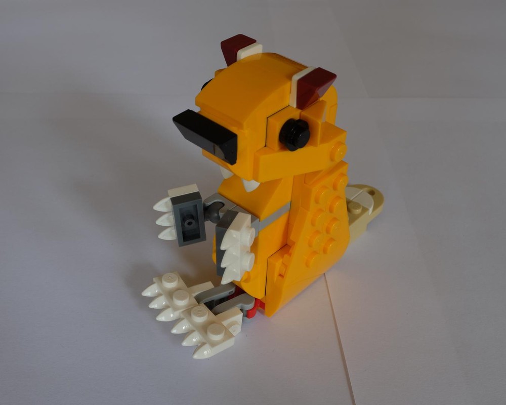 LEGO MOC Beaver alternate of 311121 by 10greg Rebrickable Build
