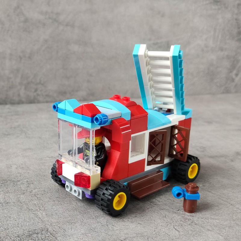 Lego classic fire truck instructions hot sale