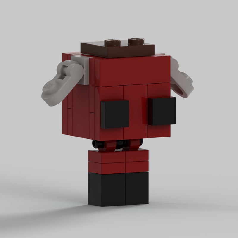 LEGO MOC Roblox Noob Avatar by charzboi