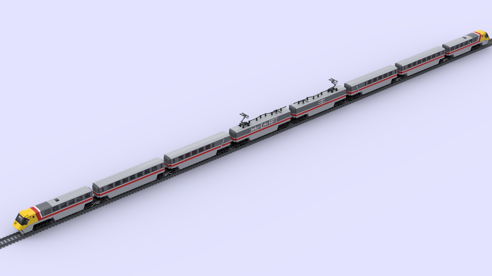 LEGO MOC-82253 Advanced Passenger Train (APT) by ProKuma