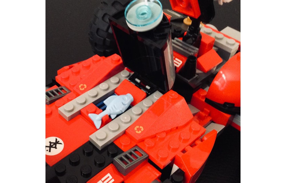 LEGO MOC Kai's Fire Engine by rowanandliam | Rebrickable - Build with LEGO