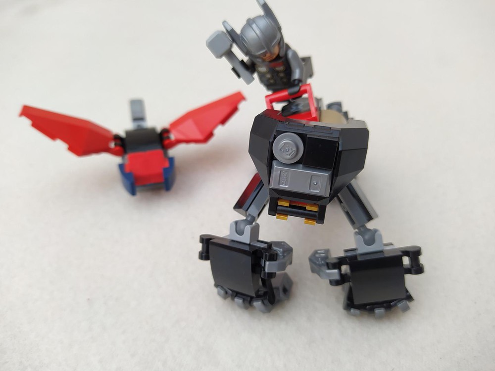 LEGO MOC 76169 Thor's Gorilla Mech by thekitchenscientist | Rebrickable ...
