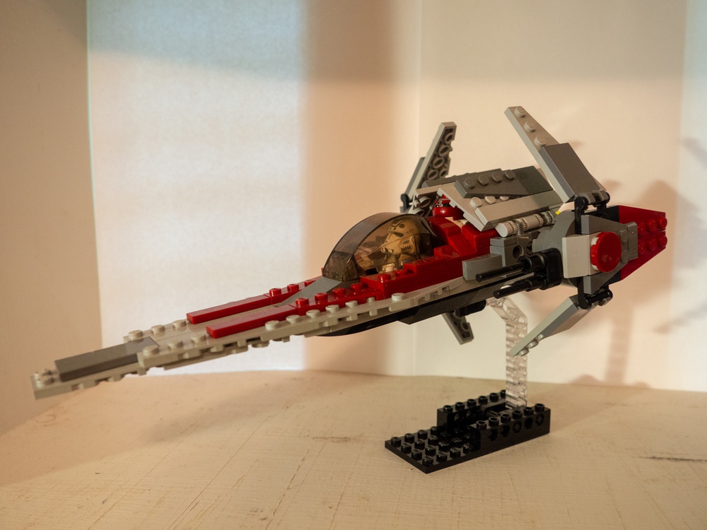 LEGO MOC V-wing Fighter Modification by LSWfiend | Rebrickable - Build with LEGO