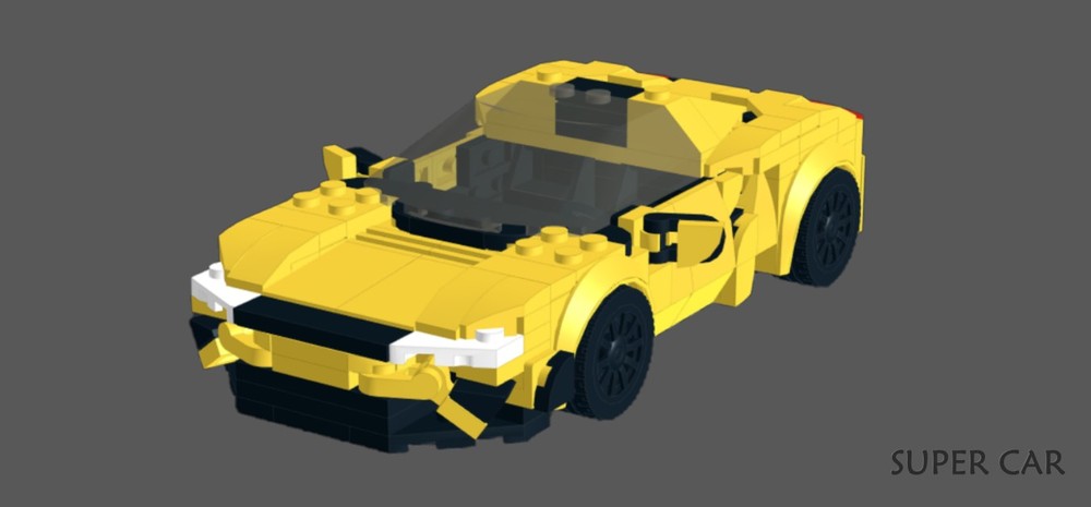 LEGO MOC Super Car by 20188310050269 | Rebrickable - Build with LEGO