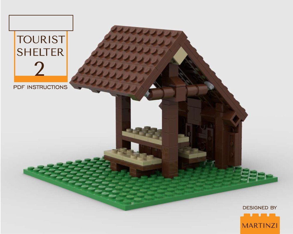 LEGO MOC-82423 Tourist Shelter 2 by Martinzi | Rebrickable - Build with ...