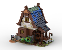 LEGO MOC-82443 Medieval Watermill by Gr33tje13 | Rebrickable