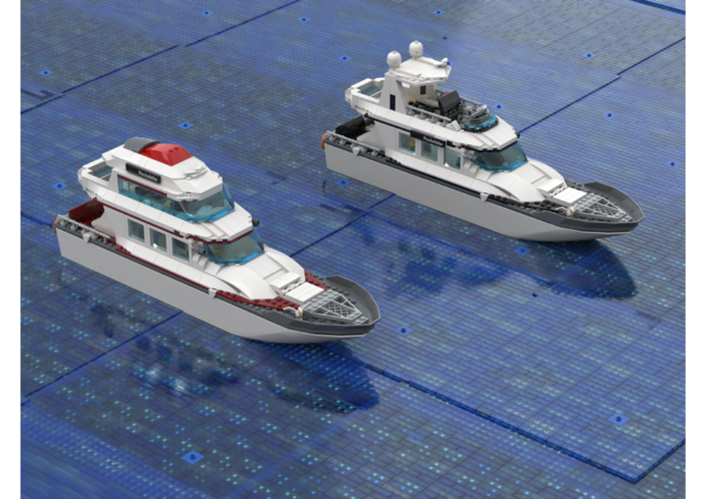 LEGO MOC Motor Yacht 
