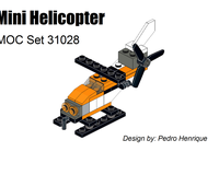 Mini Helicopter - MOC 31028