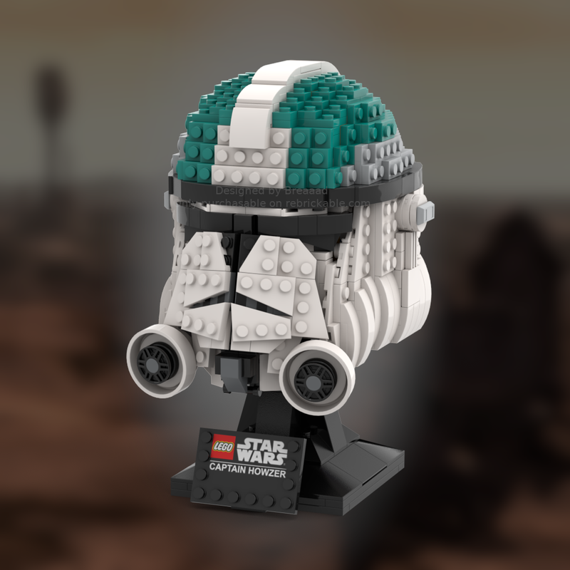 LEGO MOC Captain Howzer (Helmet Collection) by Breaaad | Rebrickable ...