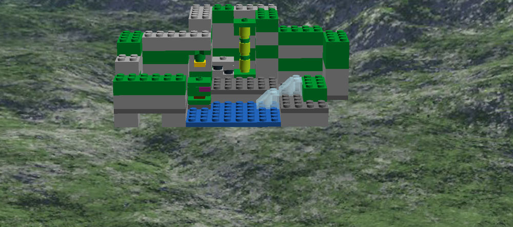 The Lush Caves  Custom LEGO Minecraft World 