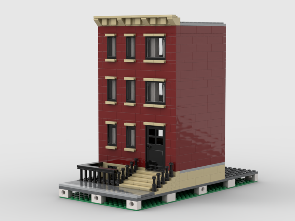 Lækker Duchess øst LEGO MOC New York Town house modular by ZealotLego | Rebrickable - Build  with LEGO