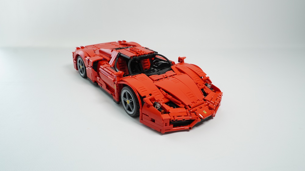 elefant Alternativ dette LEGO MOC Ferrari Enzo 8653 MOD 1:10 Scale by Lukas2020 | Rebrickable -  Build with LEGO