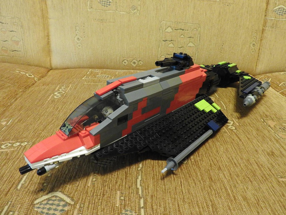 LEGO MOC Skipray Blastboat (GAT-12) by Hedu88