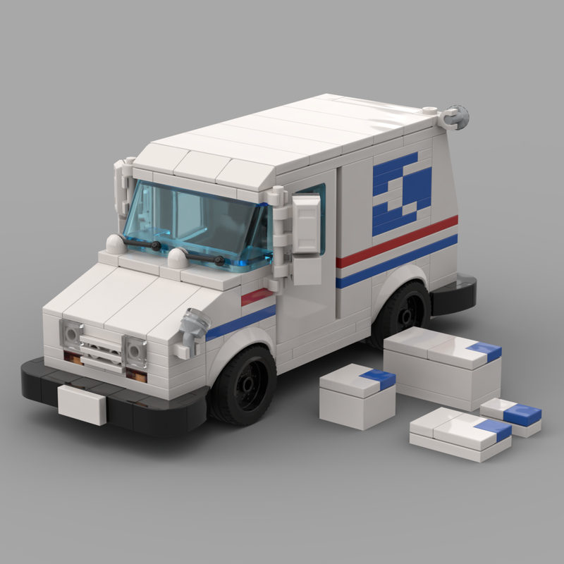 custom mail truck
