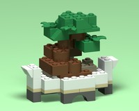 BYGGLEK Container Garden - Big Bonsai