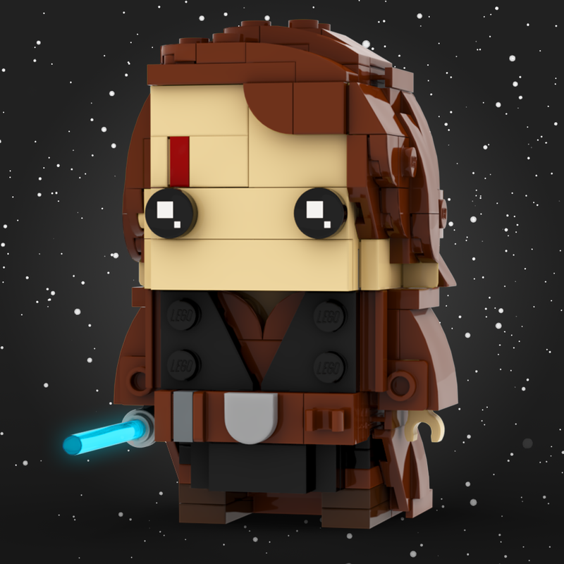 Nedrustning fusion Derfor LEGO MOC Anakin Skywalker (Episode III) BrickHeadz by Stormythos |  Rebrickable - Build with LEGO