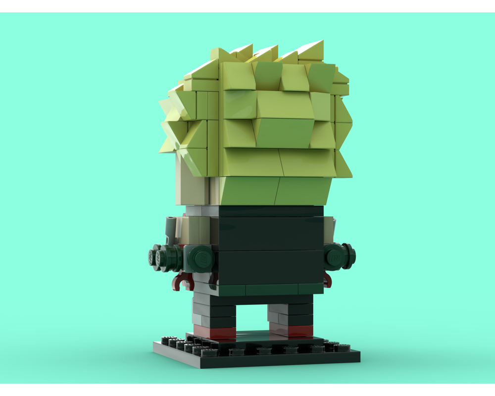 LEGO MOC Katsuki Bakugo BrickHeadz- My Hero Academia / Boku No Hero Academia  by NinjaChips20 | Rebrickable - Build with LEGO