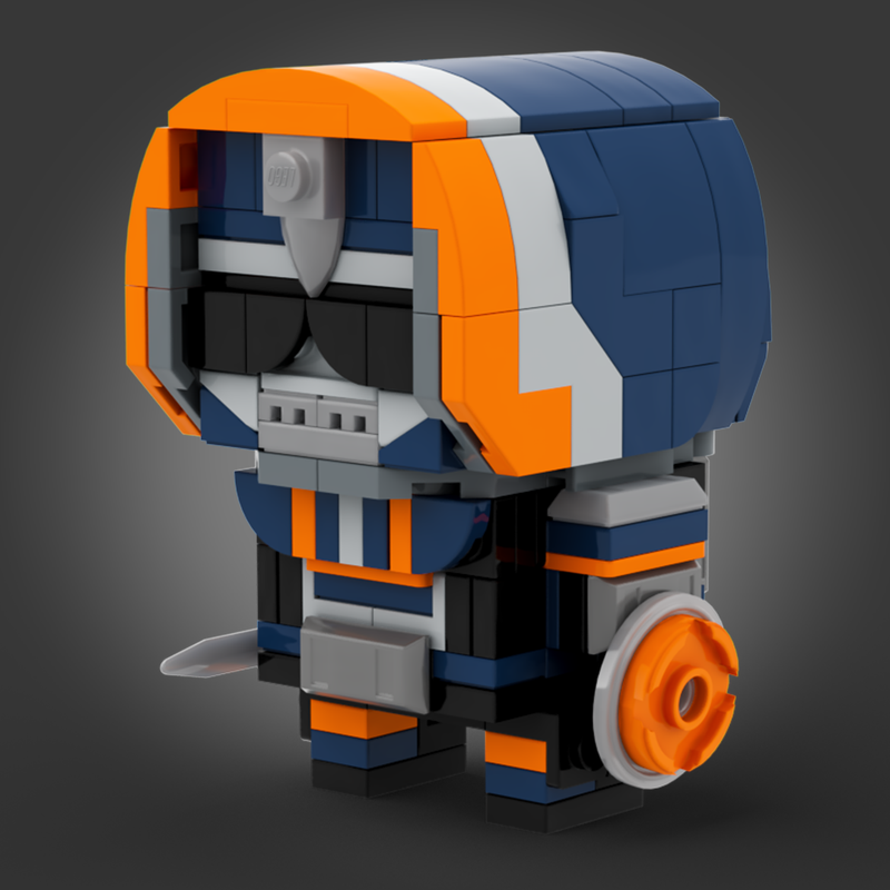 LEGO MOC-83146 Taskmaster BrickHeadz by Stormythos | Rebrickable ...