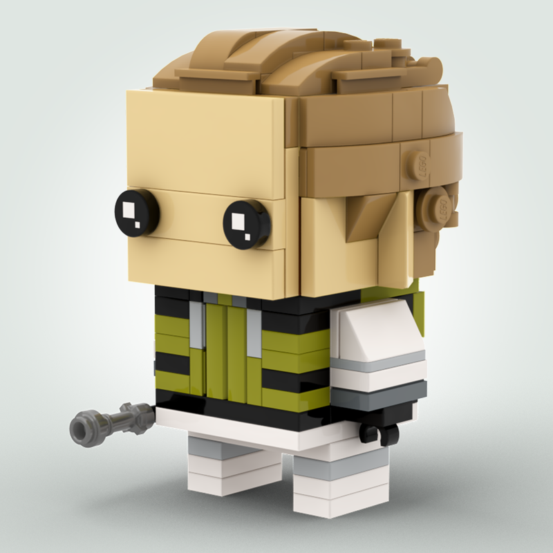 Lego Moc Yelena Belova Brickheadz By Stormythos 