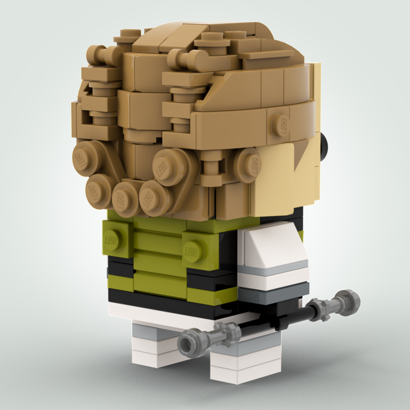 LEGO MOC Yelena Belova BrickHeadz by Stormythos | Rebrickable - Build ...