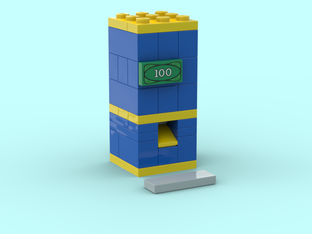 LEGO MOC-83203 working cash-machine by ash.jr | Rebrickable - Build ...