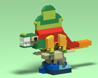 BYGGLEK Dimetrodon