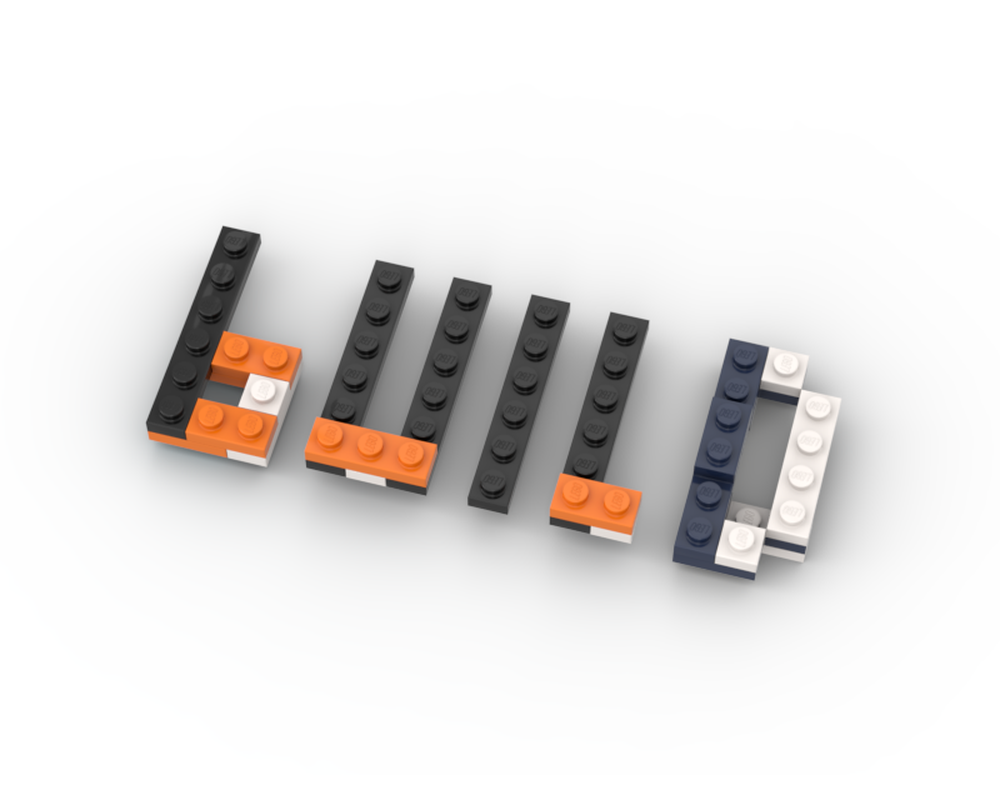 LEGO MOC 31089 Word 'Build' by Legoford | Rebrickable - Build with LEGO