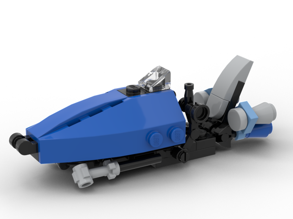 LEGO MOC Hoverbike no.2 by Ertz1258 | Rebrickable - Build with LEGO