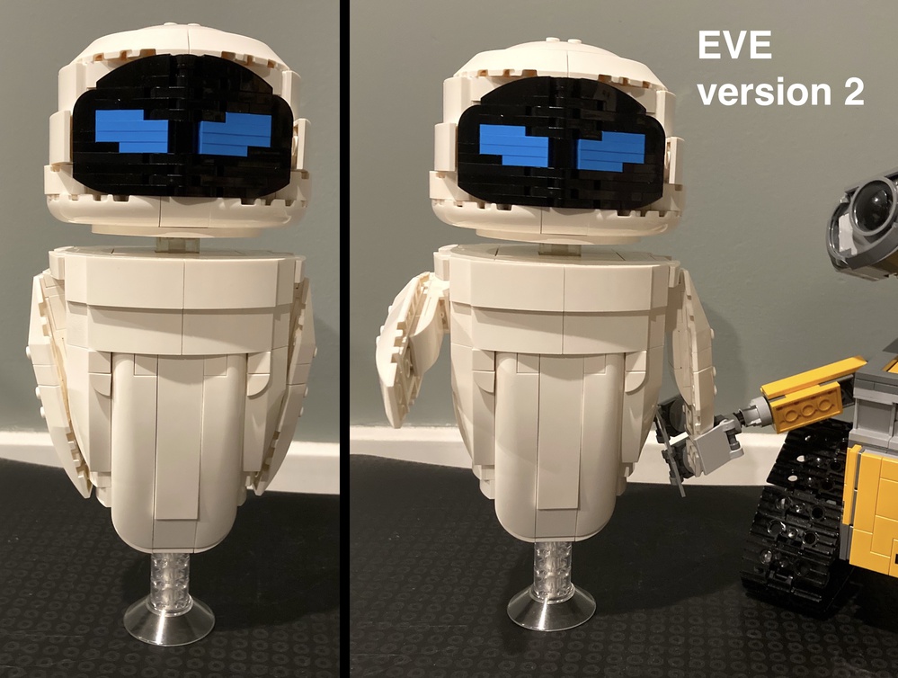 MOC EVE WALL-E - Lego Ideas by tmtomh | Rebrickable - Build with LEGO